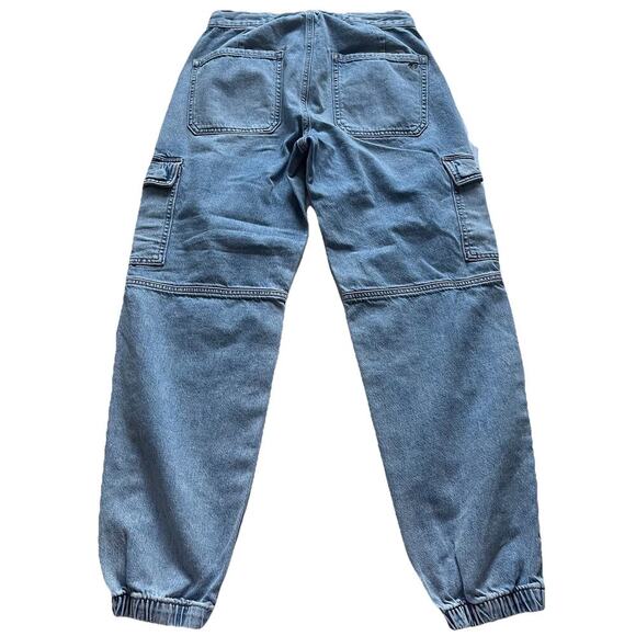 American‎ Eagle Jogger Jeans Jeggings Size 2 Retro 90s Grunge - Picture 2 of 7